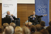 Otmar Issing, CFS President, and Jim Yong Kim, President of the World Bank