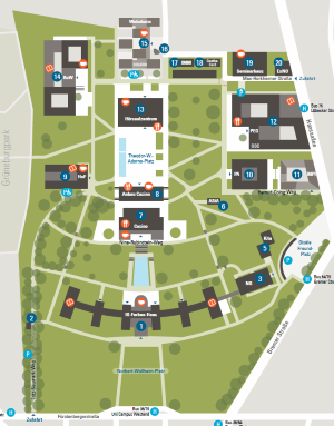 Map Campus Westend